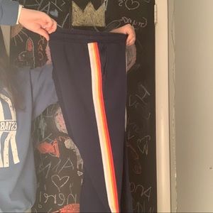 Old Navy Stripe Down Sweatpants